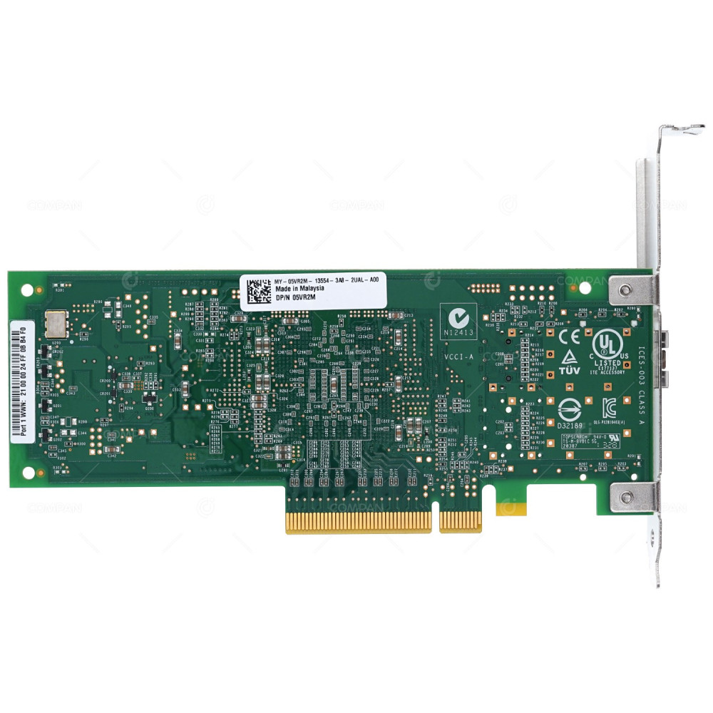 5VR2M DELL QLOGIC QLE2560L SINGLE PORT SFP+ 8GB FC ADAPTER